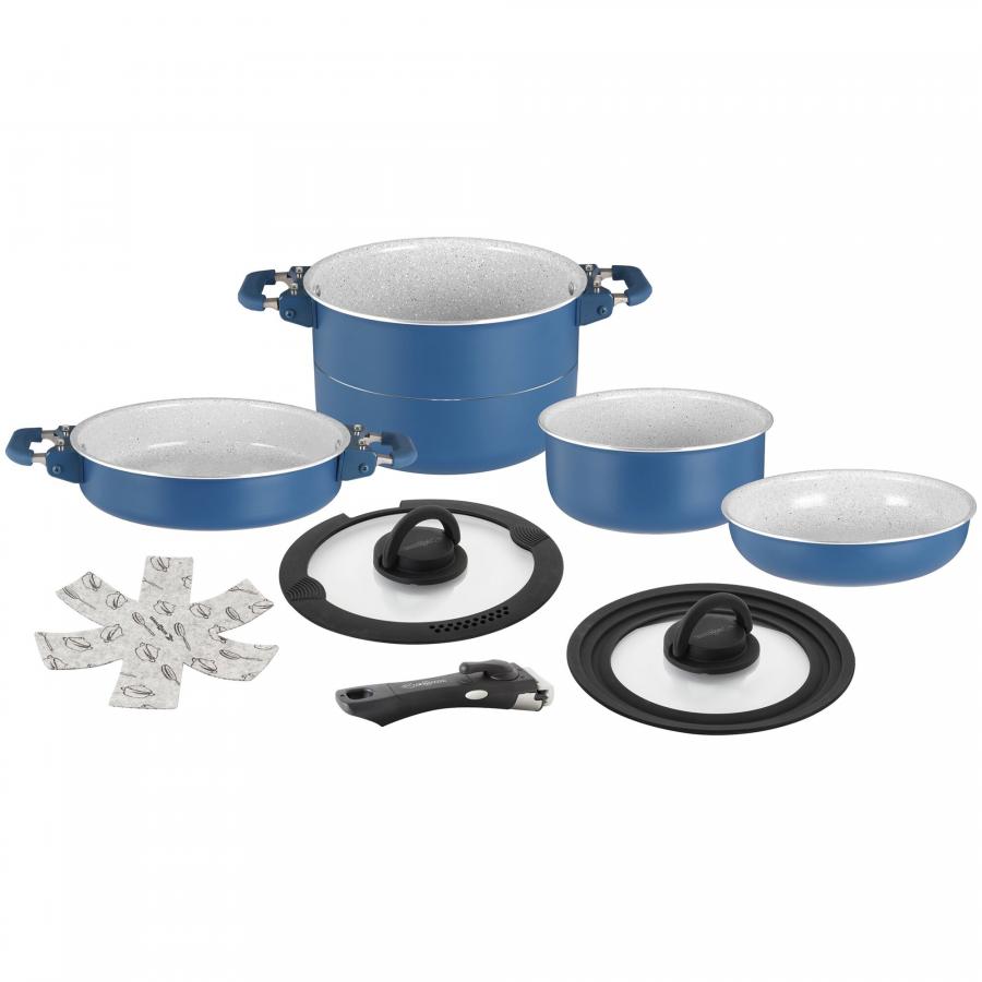 Artikelbild 1 des Artikels “Kochtopf-Set Carezza Magnetogrip 7+1 “